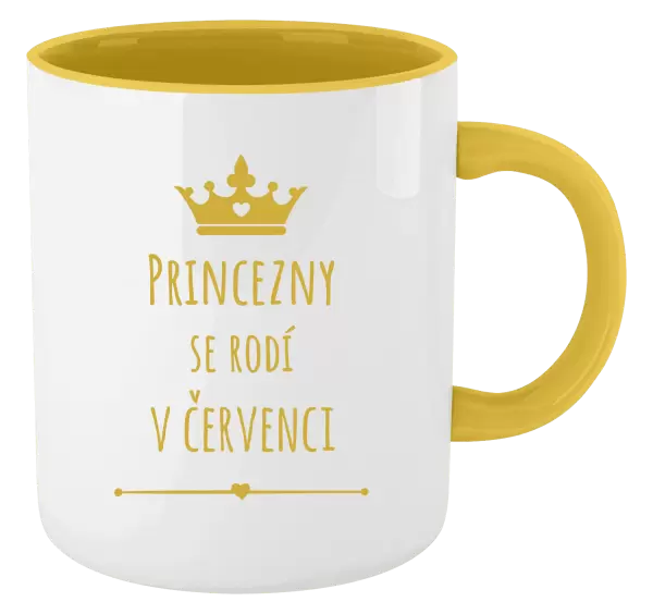 Hrnek Princezny se rodí v ...