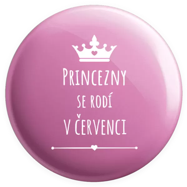 Placka Princezny se rodí v ...