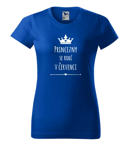 Dámské narozeninové tričko Princezny se rodí v ...