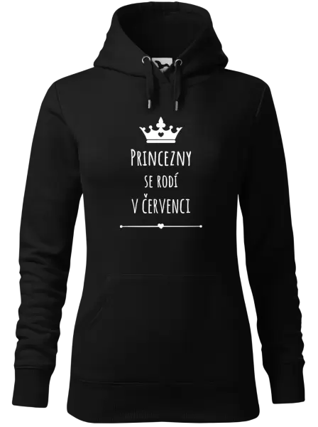 Dámská mikina Princezny se rodí v ...