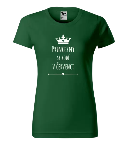 Dámské narozeninové tričko Princezny se rodí v ...