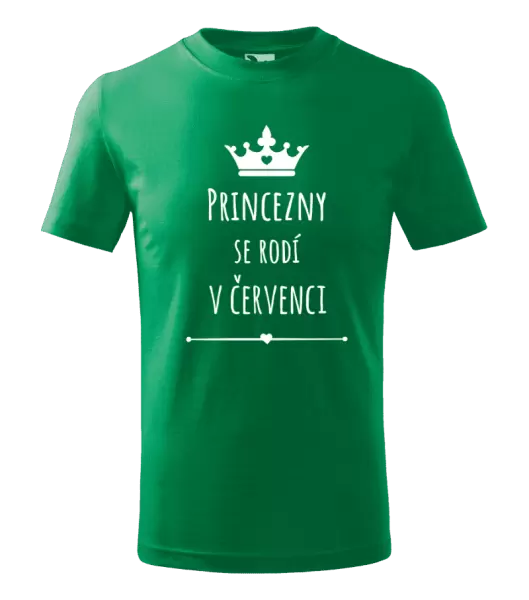 Dětské tričko Princezny se rodí v ...