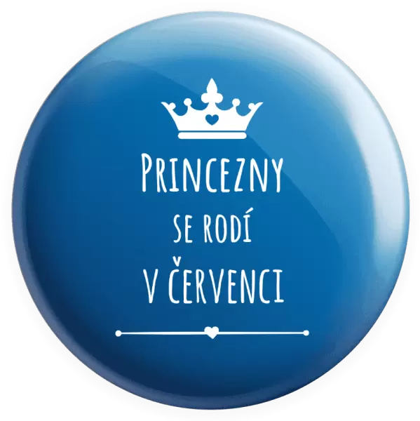 Placka Princezny se rodí v ...