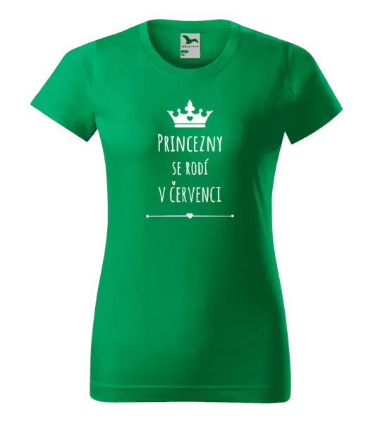 Dámské narozeninové tričko Princezny se rodí v ...