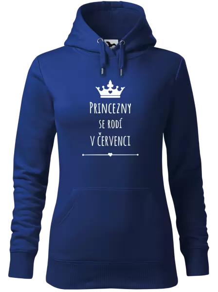 Dámská mikina Princezny se rodí v ...