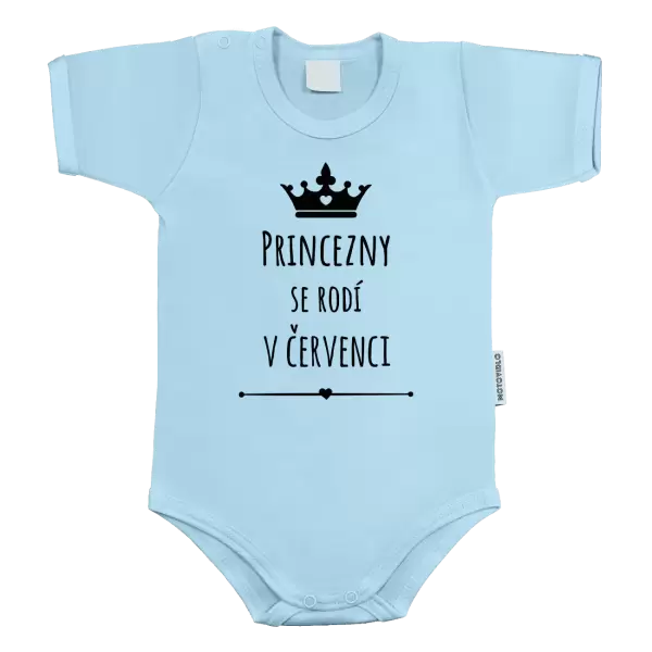 Dětské body Princezny se rodí v ...