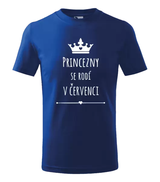 Dětské tričko Princezny se rodí v ...