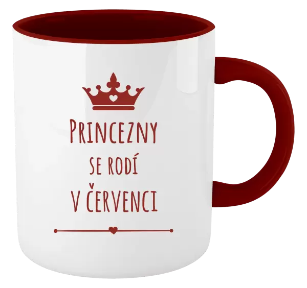 Hrnek Princezny se rodí v ...