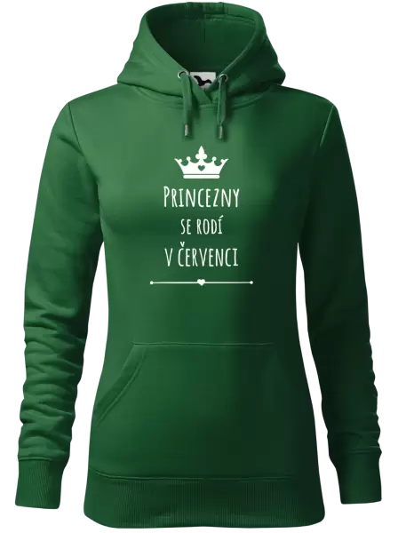 Dámská mikina Princezny se rodí v ...
