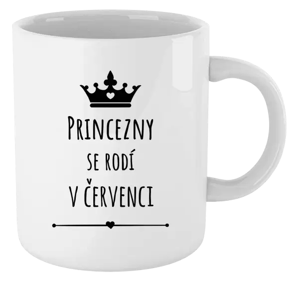 Hrnek Princezny se rodí v ...