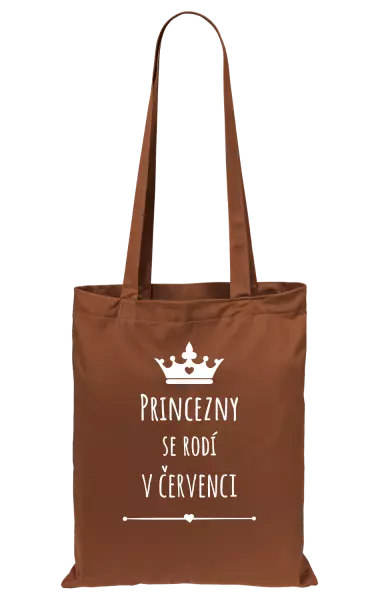 Látková taška Princezny se rodí v ...