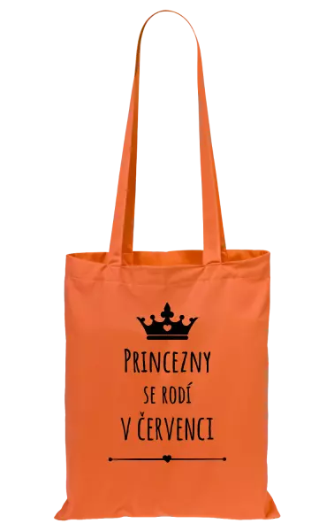 Látková taška Princezny se rodí v ...