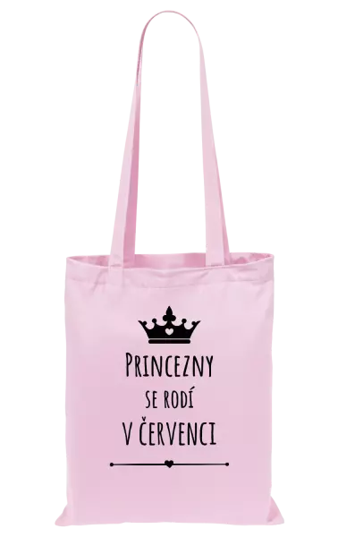 Látková taška Princezny se rodí v ...
