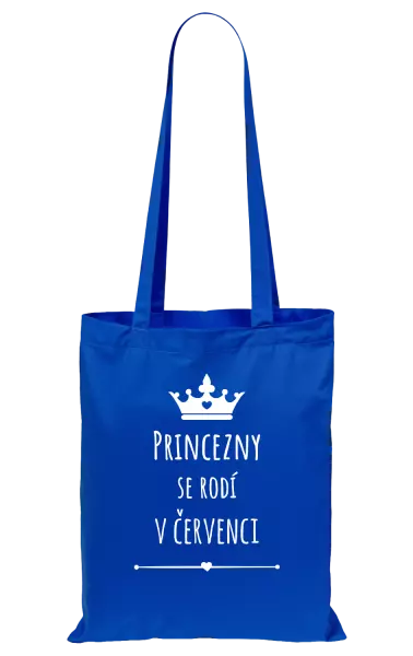 Látková taška Princezny se rodí v ...