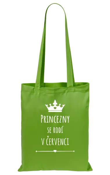 Látková taška Princezny se rodí v ...