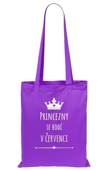Látková taška Princezny se rodí v ...