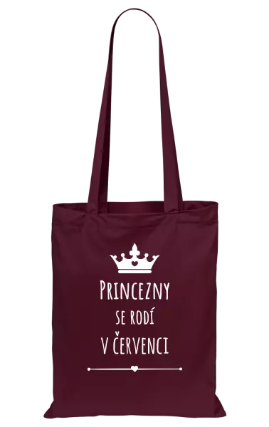Látková taška Princezny se rodí v ...