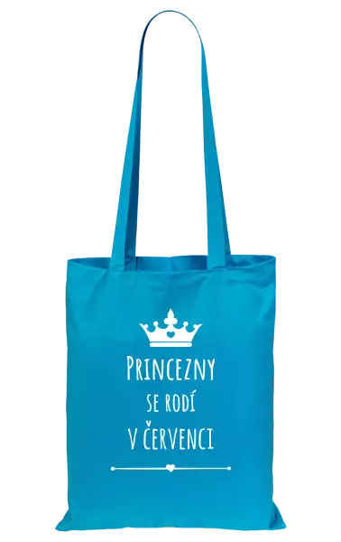 Látková taška Princezny se rodí v ...