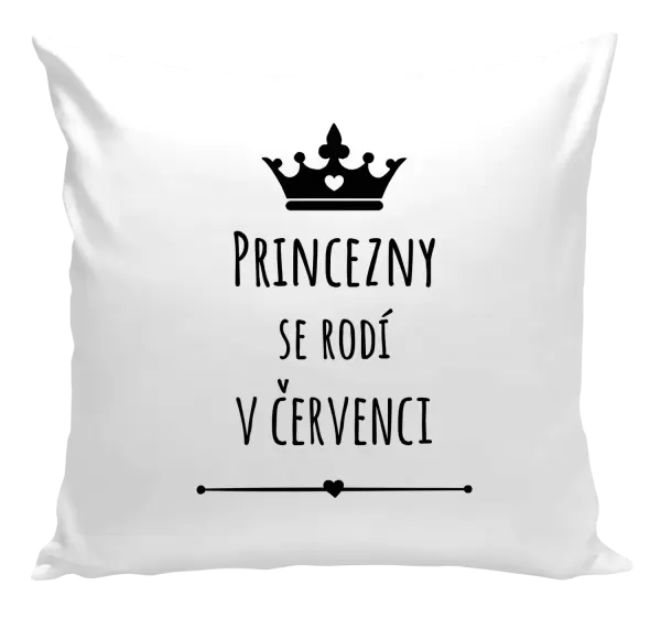 Polštář Princezny se rodí v ...