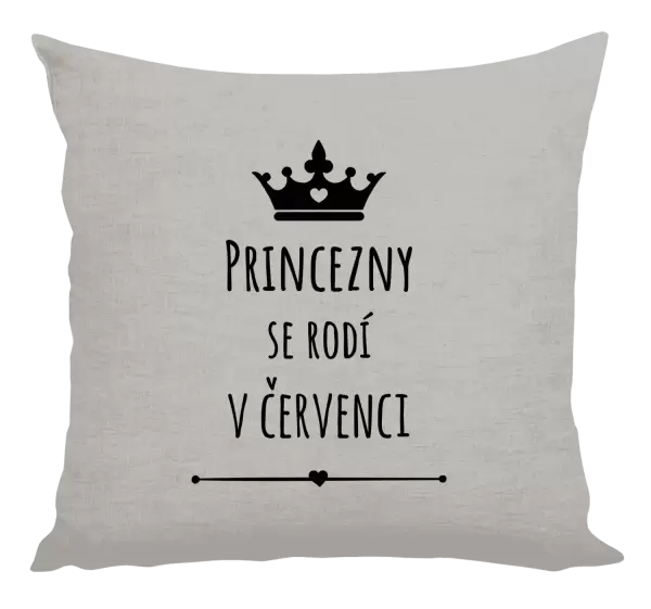 Polštář Princezny se rodí v ...