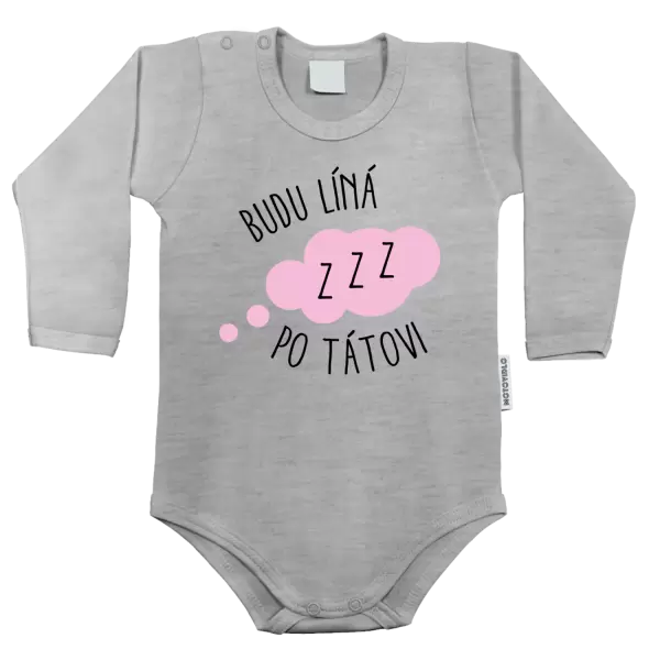 Dětské body Budu líná po tátovi