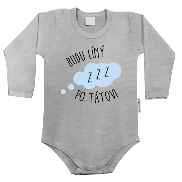 Dětské body Budu líný po tátovi 