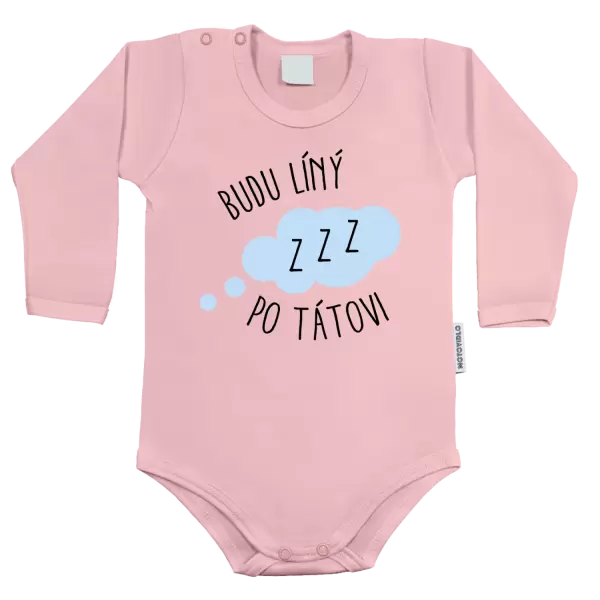 Dětské body Budu líný po tátovi