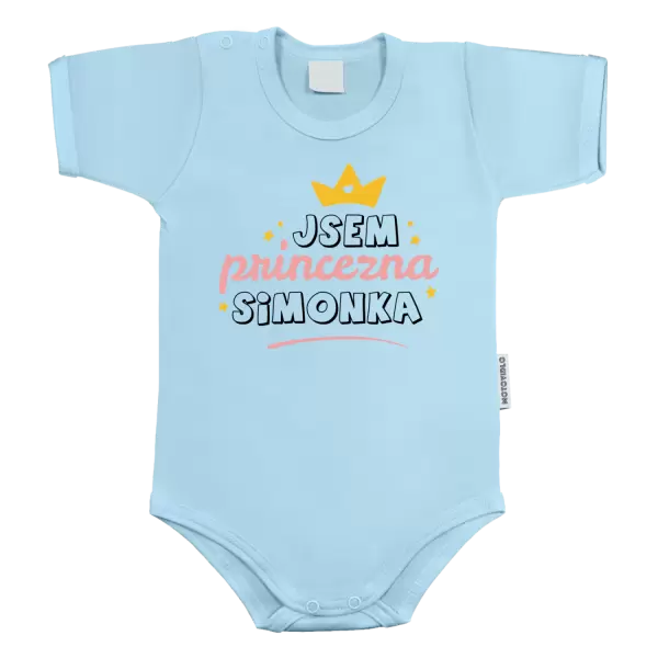 Dětské body Jsem princezna se jménem