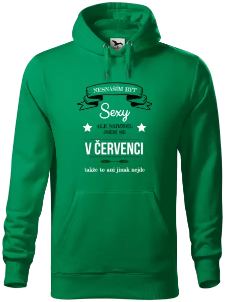 Pánská mikina Nesnáším být sexy, ale narodil jsem se v ...