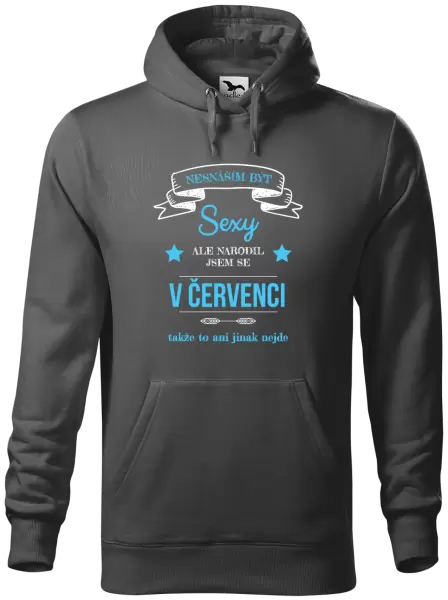 Pánská mikina Nesnáším být sexy, ale narodil jsem se v ...
