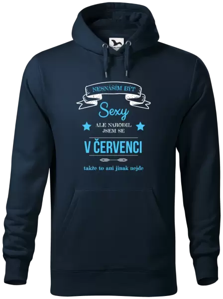 Pánská mikina Nesnáším být sexy, ale narodil jsem se v ...