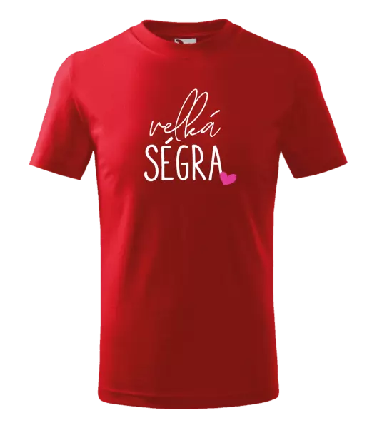 Dětské tričko Velká ségra 