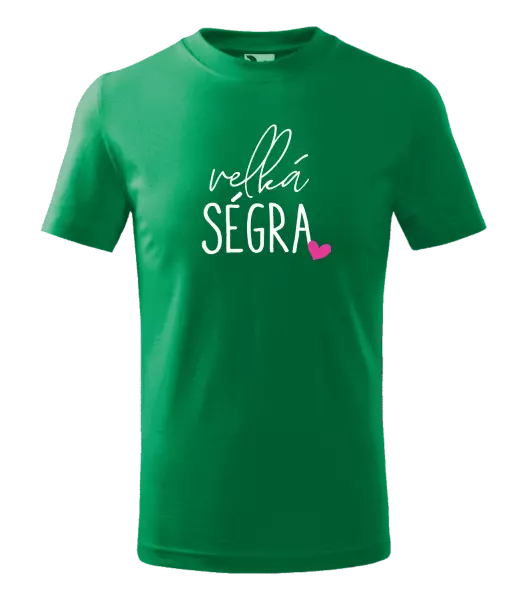 Dětské tričko Velká ségra 