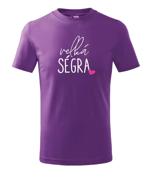 Dětské tričko Velká ségra