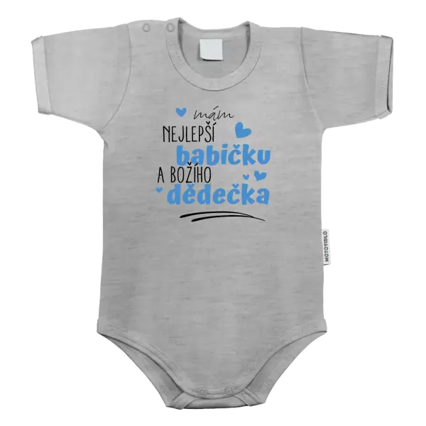 Dětské body Mám nejlepší babičku a božího dědečka