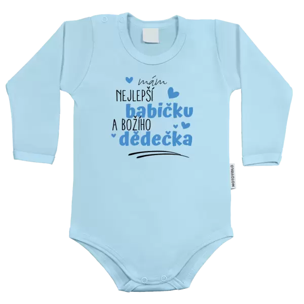Dětské body Mám nejlepší babičku a božího dědečka