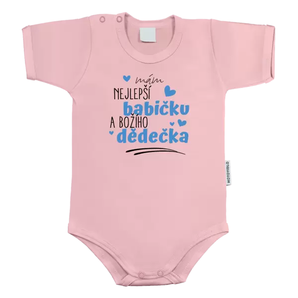 Dětské body Mám nejlepší babičku a božího dědečka
