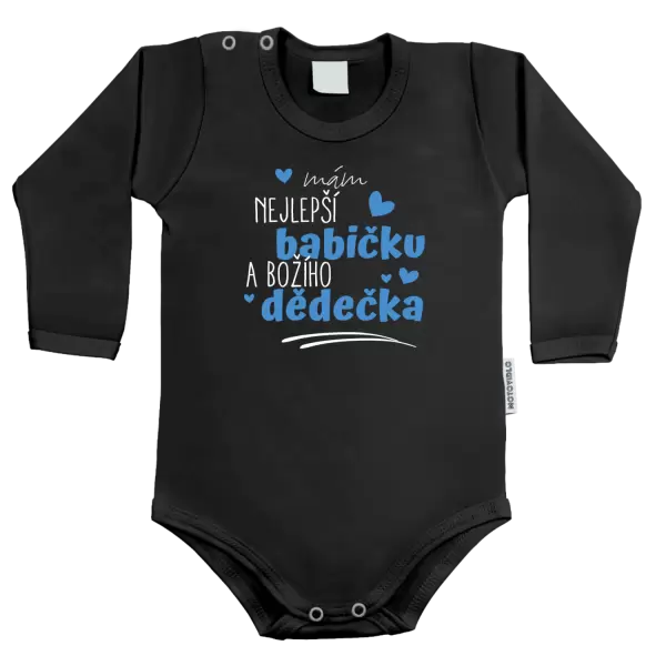 Dětské body Mám nejlepší babičku a božího dědečka