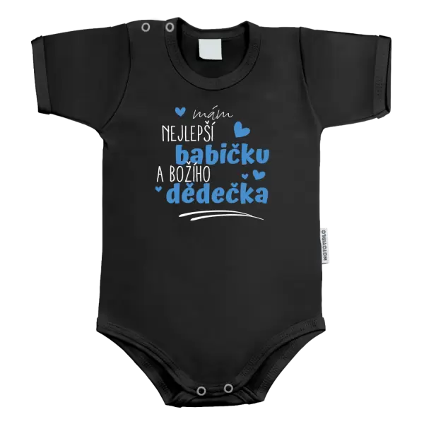 Dětské body Mám nejlepší babičku a božího dědečka
