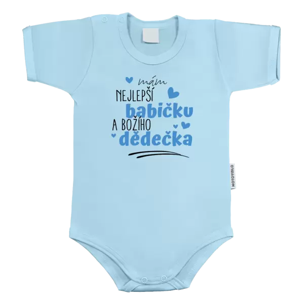 Dětské body Mám nejlepší babičku a božího dědečka