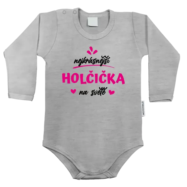 Dětské body Nejkrásnější holčička