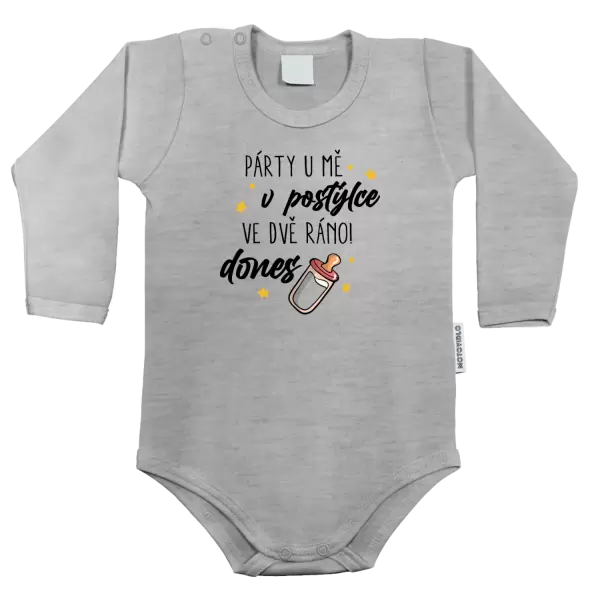 Dětské body Párty u mě v postýlce