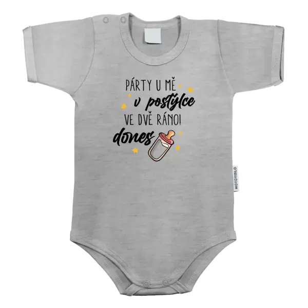 Dětské body Párty u mě v postýlce