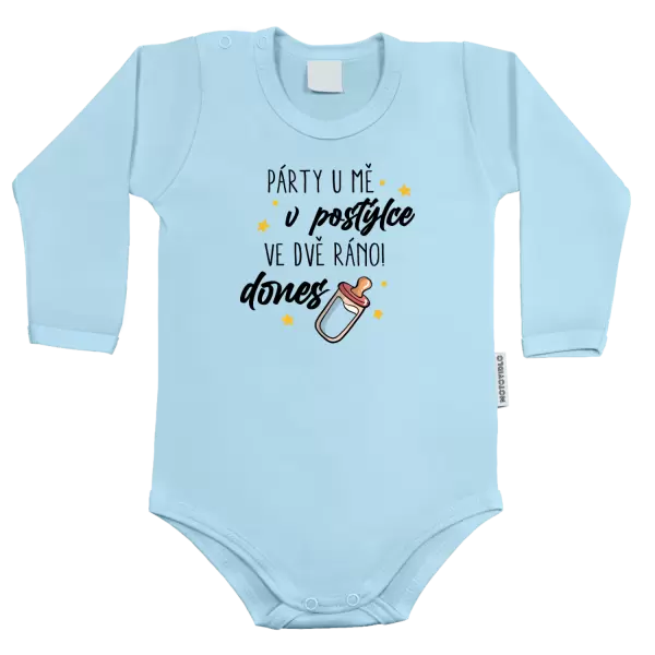 Dětské body Párty u mě v postýlce