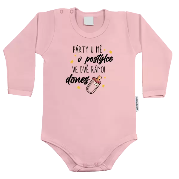 Dětské body Párty u mě v postýlce