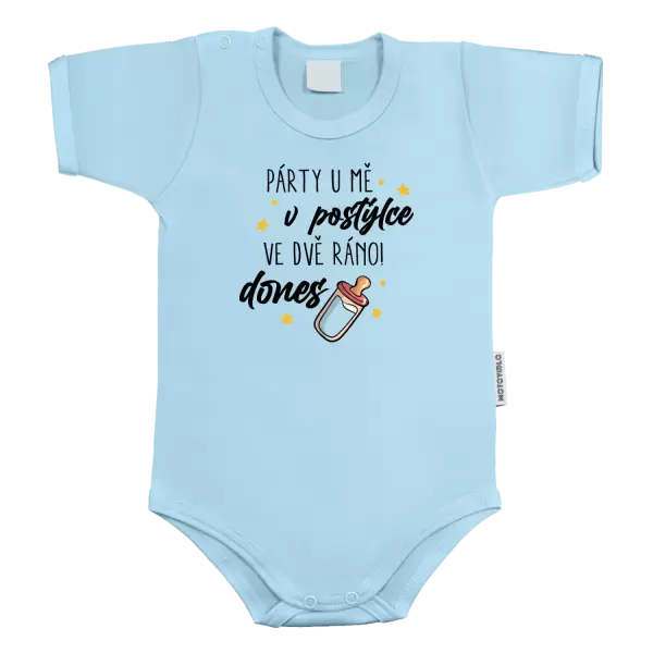 Dětské body Párty u mě v postýlce