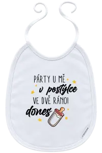 Dětský bryndák Párty u mě v postýlce