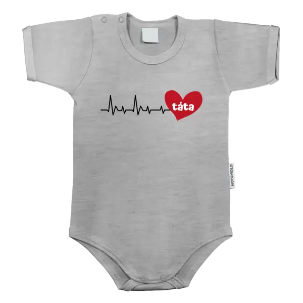Dětské body Srdeční tep táta