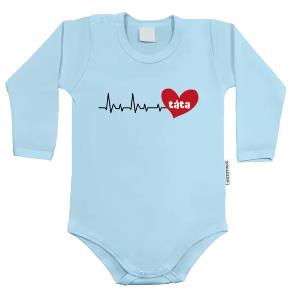 Dětské body Srdeční tep táta