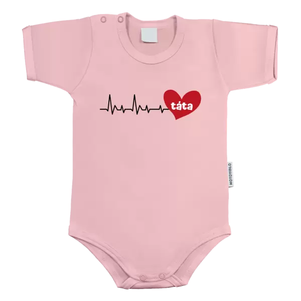 Dětské body Srdeční tep táta